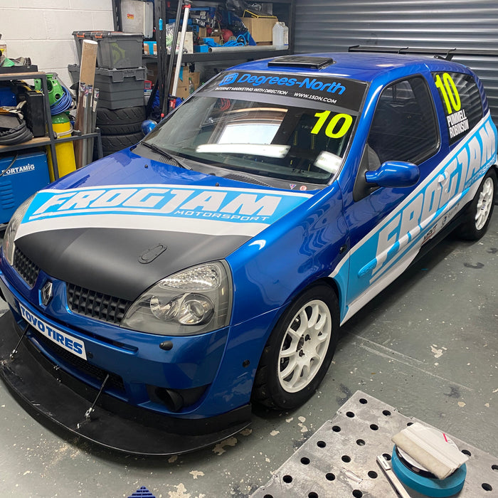 40. Wrapping before our first Race at Silverstone