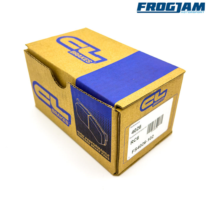 CL Brakes 4026 Front Brake Pads | Renault Clio 172 & 182 Mk2 RS