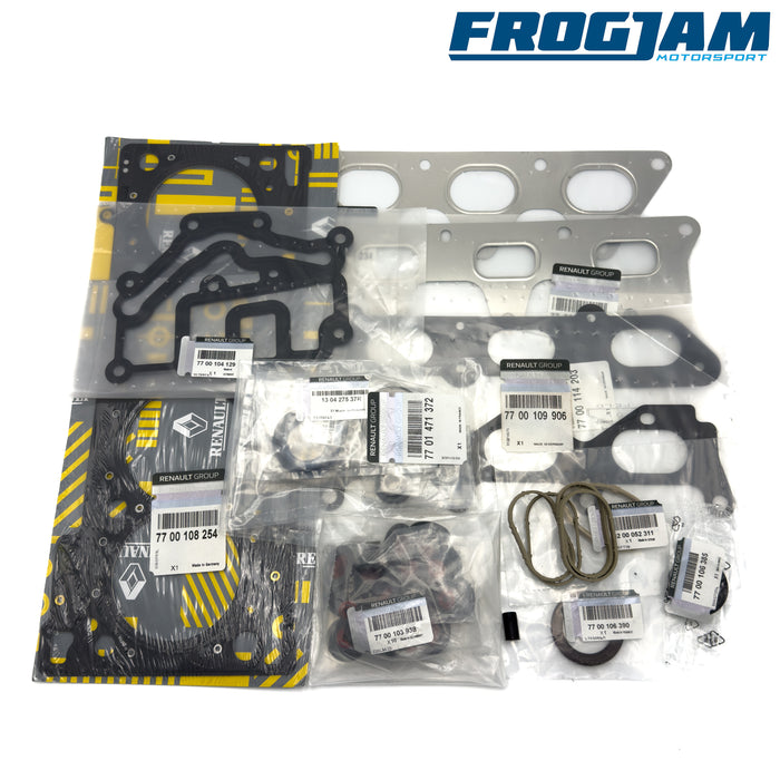 Genuine Renault Cylinder Head Gasket and Seal Kit | Renault Clio 172 & 182 | 7701471278