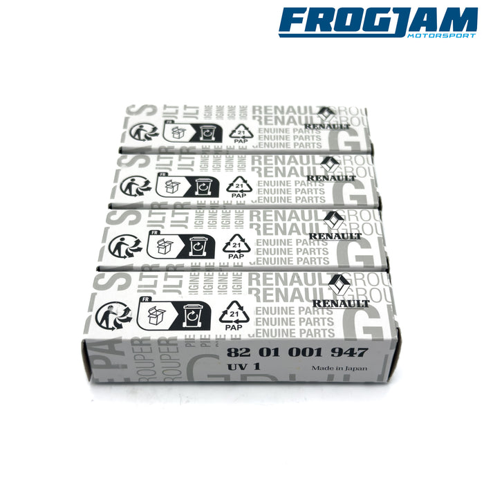Spark Plugs | Renault Megane 250 265 & 275 F4R 2.0 | 8201001947
