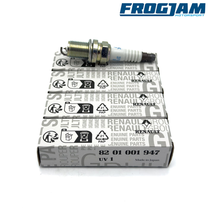 Spark Plugs | Renault Megane 250 265 & 275 F4R 2.0 | 8201001947