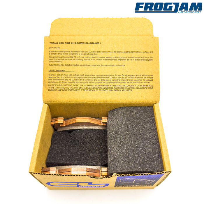 CL Brakes 4034 RC5+ Rear Brake Pads | Renault Clio 172 & 182 Mk2 RS