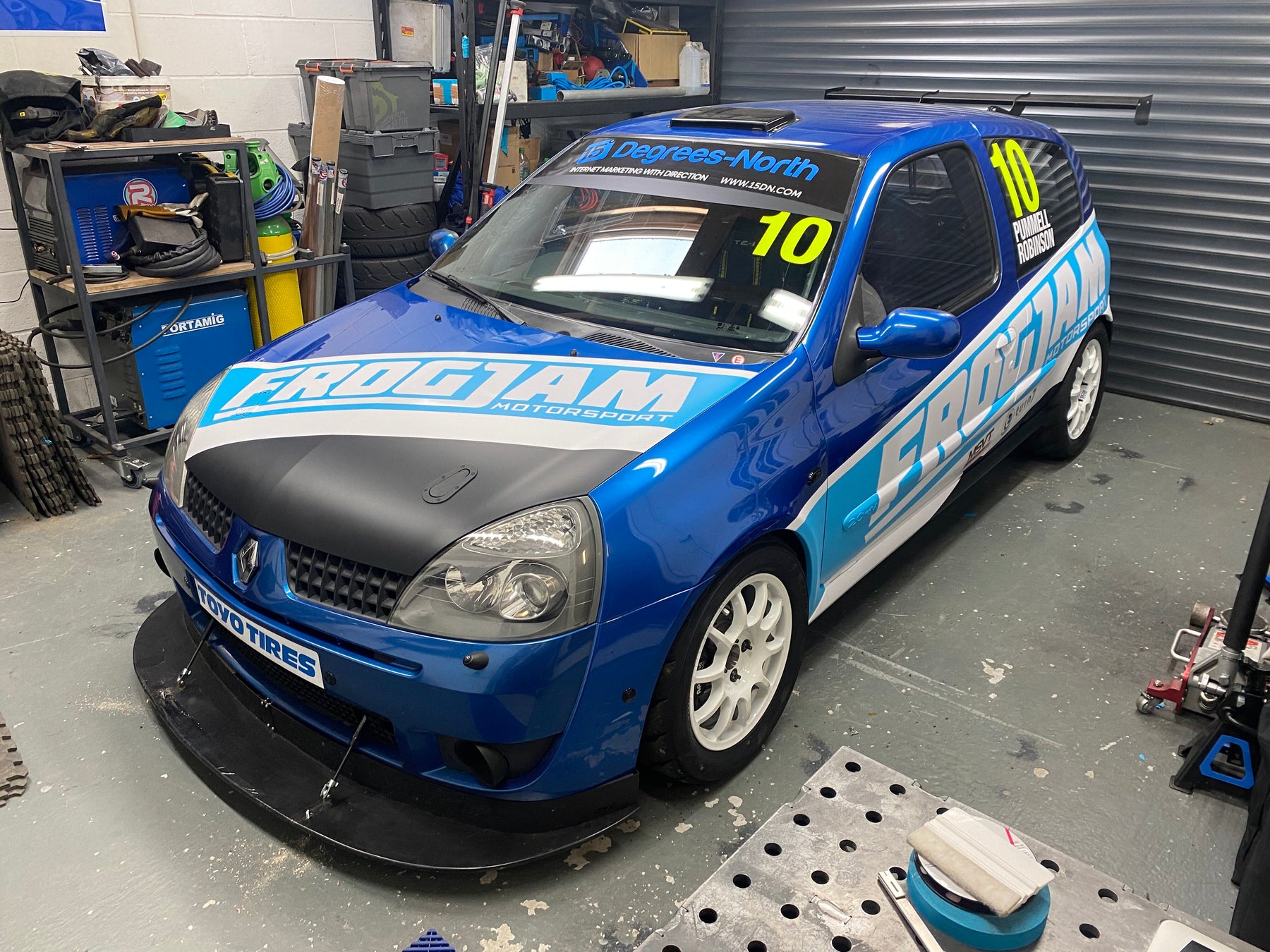 40. Wrapping before our first Race at Silverstone