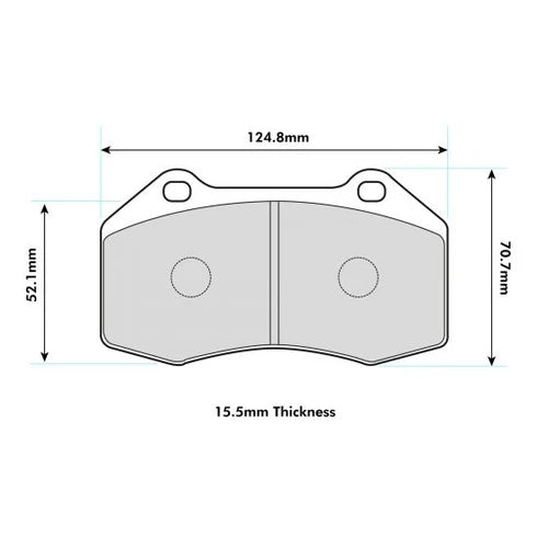 PBS Performance Front Brake Pads | Renault Clio 197 & 200 | Mk3 RS