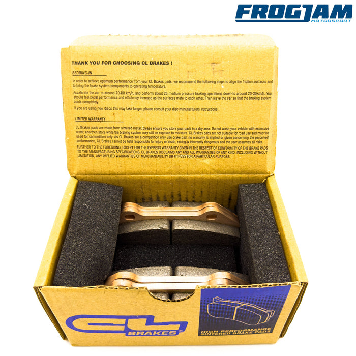 CL Brakes 4098 Front Brake Pads | Renault Clio 197 200 Mk3 RS | Megane Mk2 RS