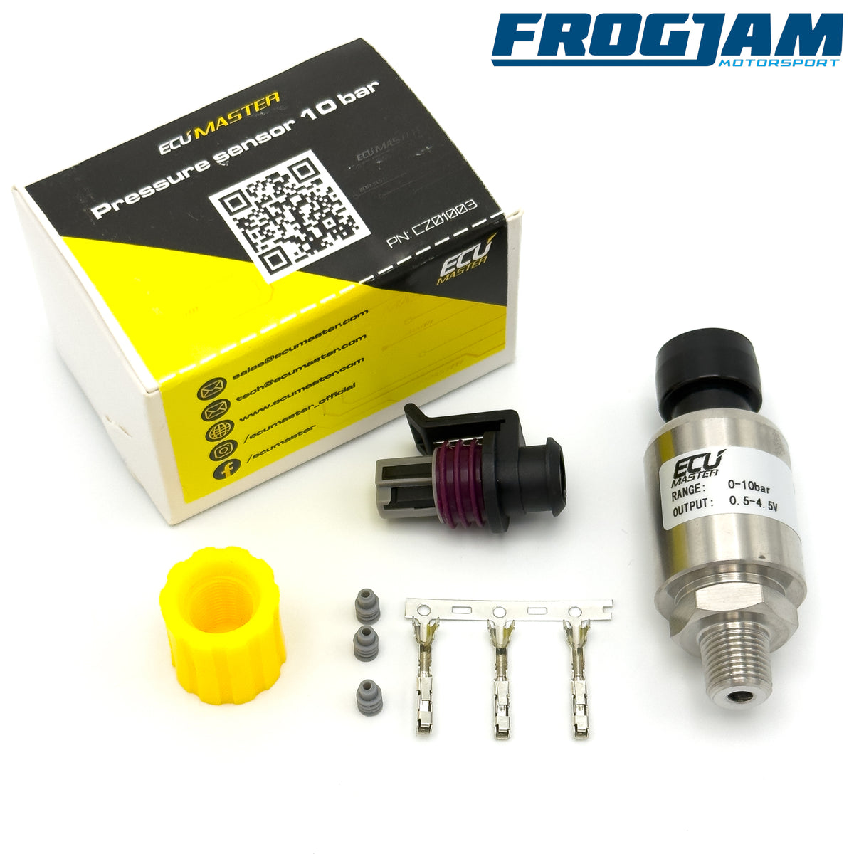 ECUMaster | 10 Bar Oil / Fuel Pressure Sensor — FrogJam Motorsport