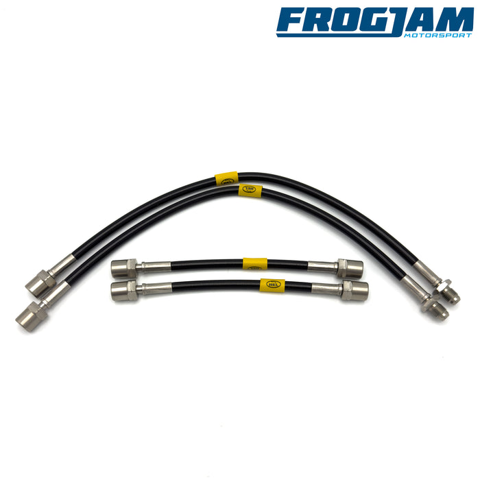 Hel Performance Braided Brake Line Set | Renault Clio 172 & 182 | Mk2 RS