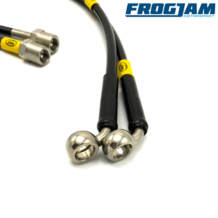 Hel Performance Braided Brake Line Set | Renault Clio 197 & 200 | Mk3 RS