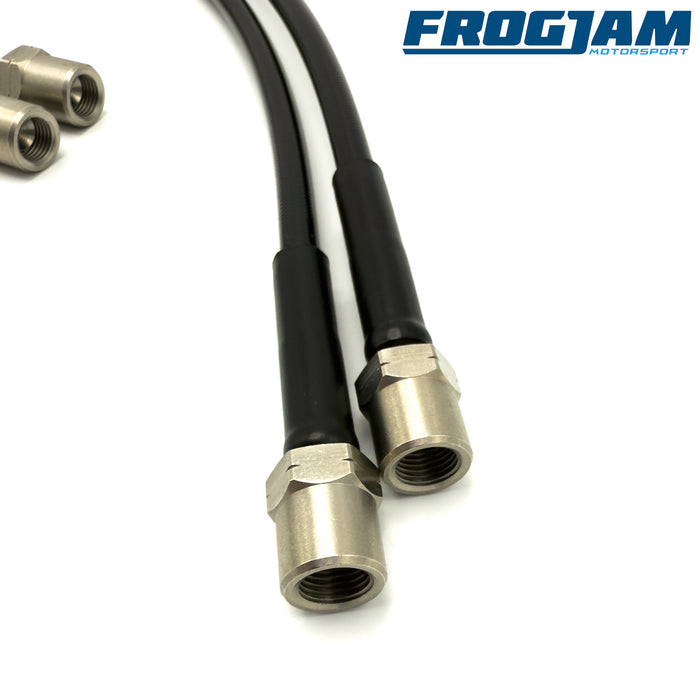 Hel Performance Braided Brake Line Set | Renault Clio 197 & 200 | Mk3 RS