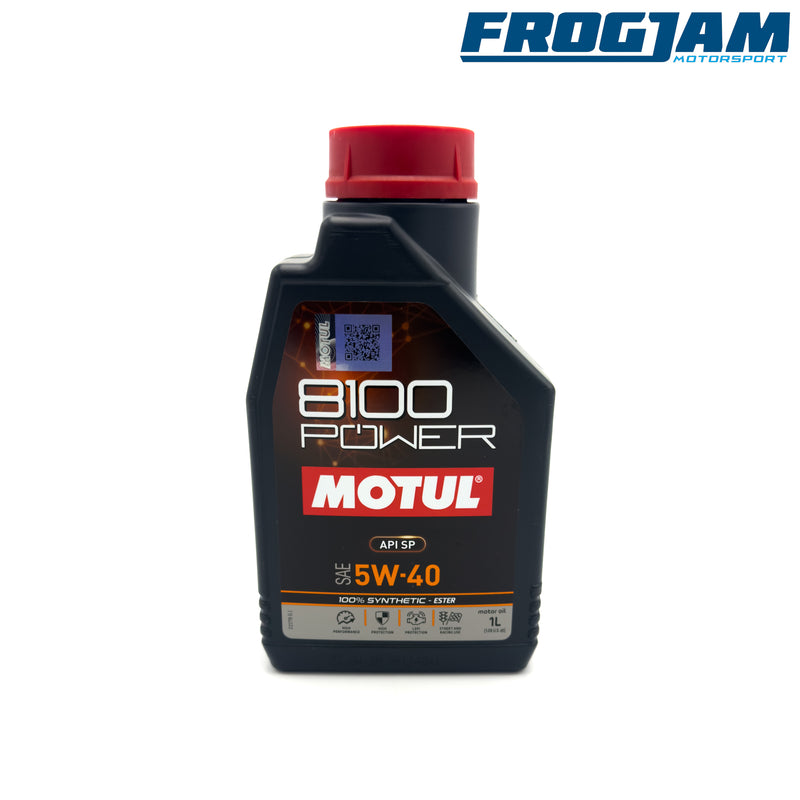 Motul 8100 Power 5W-40 | Fully Synthetic Engine Oil