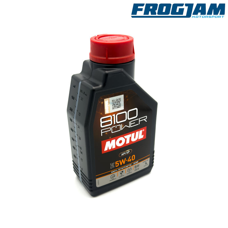 Motul 8100 Power 5W-40 | Fully Synthetic Engine Oil