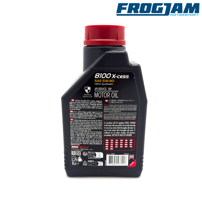 Motul 8100 X-cess 5W-40 | Fully Synthetic Engine Oil
