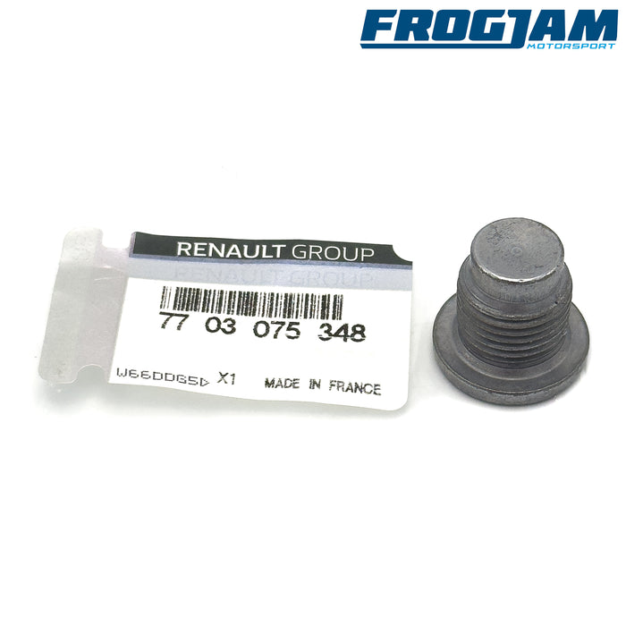 Genuine Renault Sump Plug | Renault F4R | 7703075348