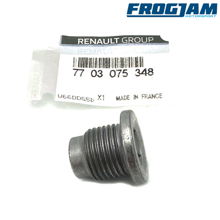 Genuine Renault Sump Plug | Renault F4R | 7703075348