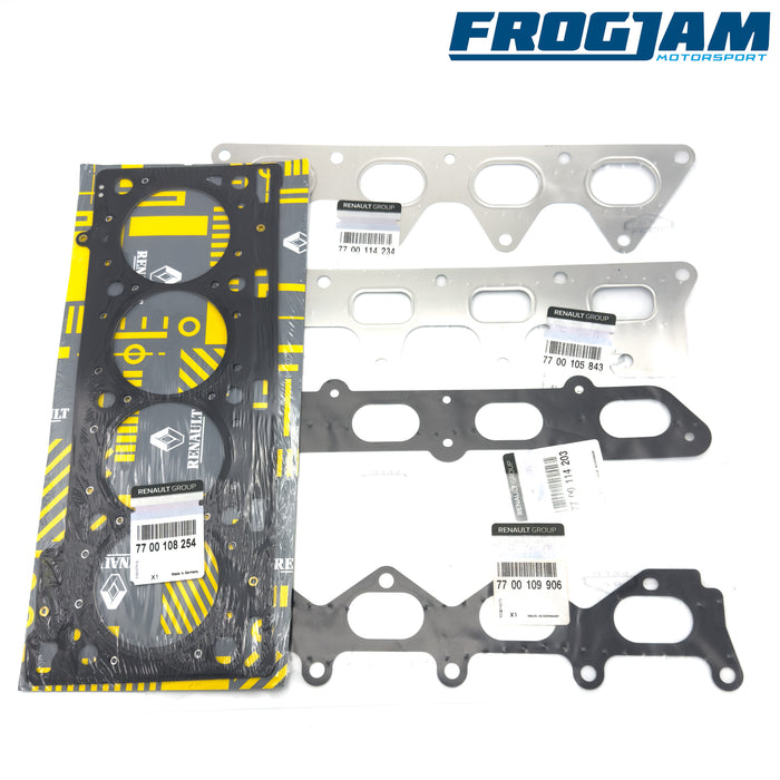 Genuine Renault Cylinder Head Gasket and Seal Kit | Renault Clio 172 & 182 | 7701471278