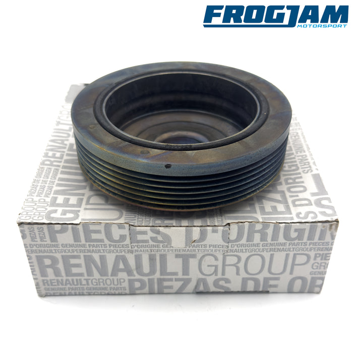 Damped Aux Crankshaft Pulley | Renault Clio 172 182 F4R 2.0 | 8200386460