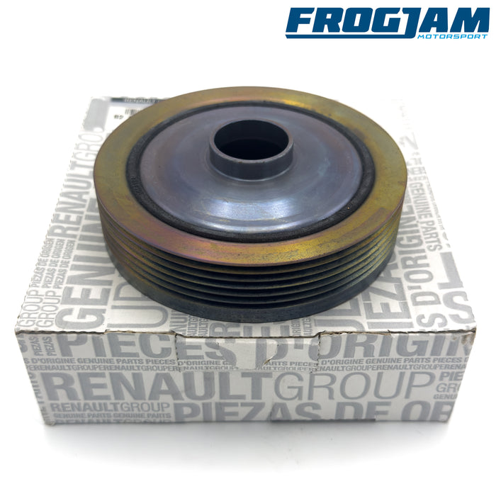 Damped Aux Crankshaft Pulley | Renault Clio 172 182 F4R 2.0 | 8200386460