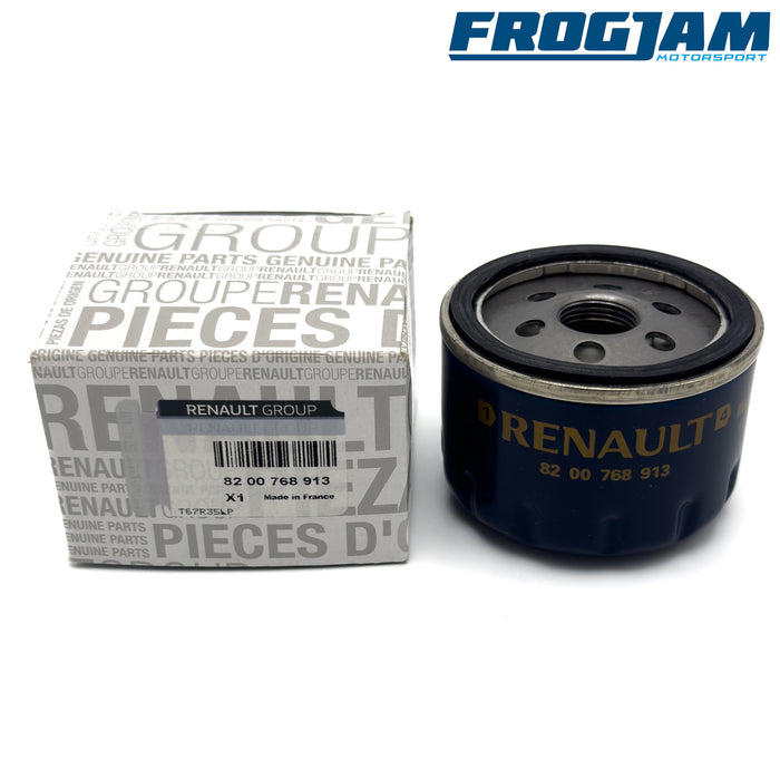 Genuine Oil Filter | Renault Clio 172 182 197 200 F4R 2.0 | 8200768913