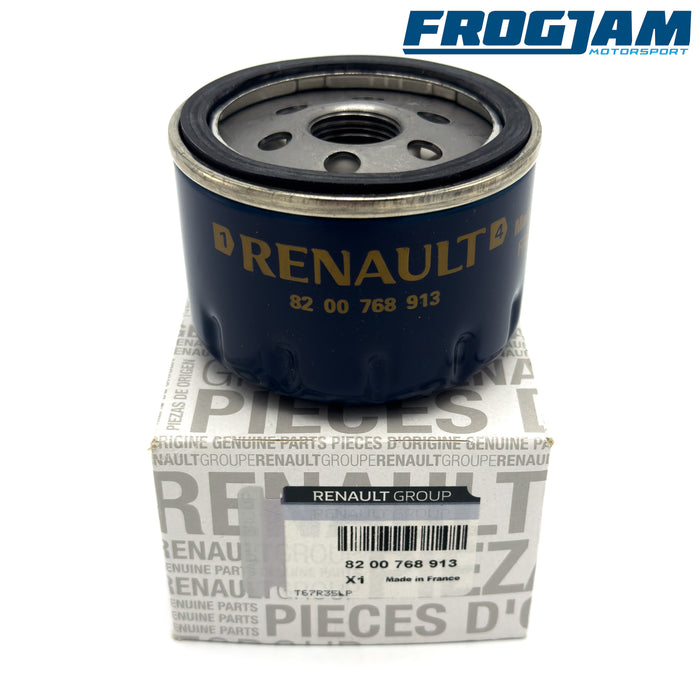 Genuine Oil Filter | Renault Clio 172 182 197 200 F4R 2.0 | 8200768913