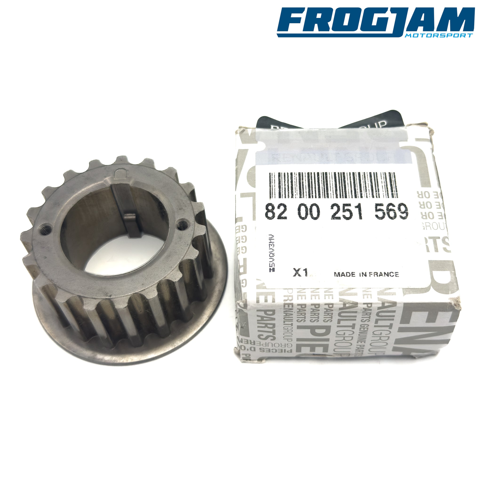 Keyed Crank Cam Belt Pulley Renault Clio 172 182 F4R 2.0 820025156