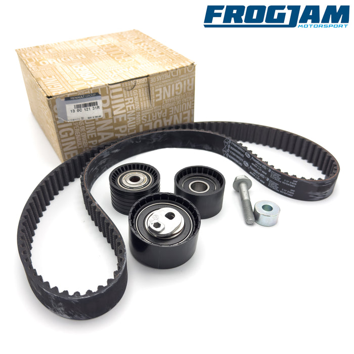 Renault Clio 172 & 182 Timing Cam Belt Kit with Dephaser Pulley and Water Pump | Renault F4R | 8200782671 & 130C12131R & 210107370R