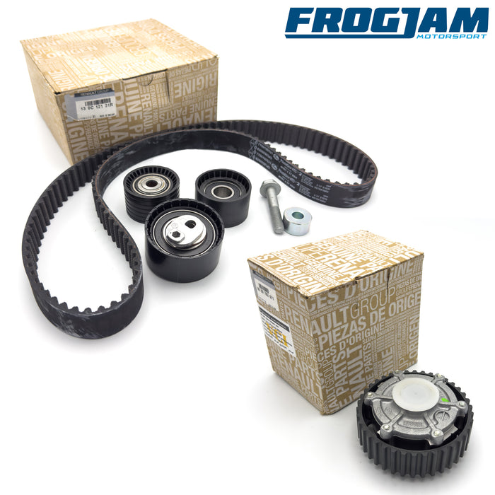 Renault Clio 172 & 182 Timing Cam Belt Kit with Dephaser Pulley | Renault F4R | 8200782671 & 130C12131R