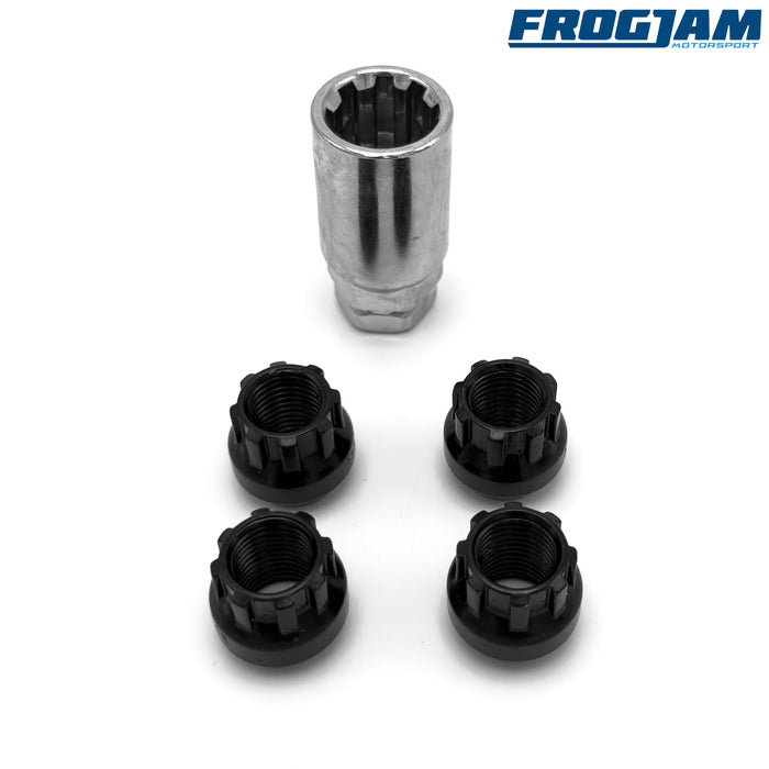 Locking Wheel Stud Nut Kit