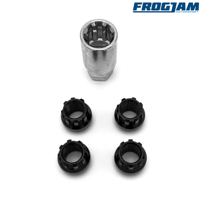 Locking Wheel Stud Nut Kit